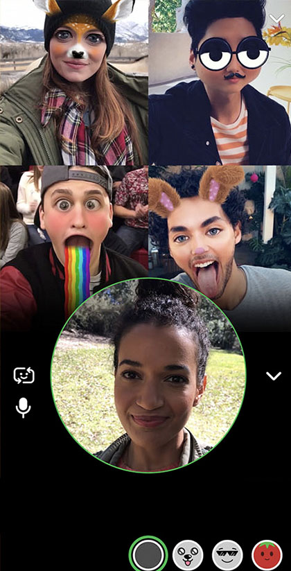 Прослушка звонков в Snapchat
