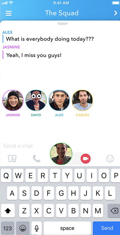 Взломать журнал вызовов и контакты Snapchat SNSPY
